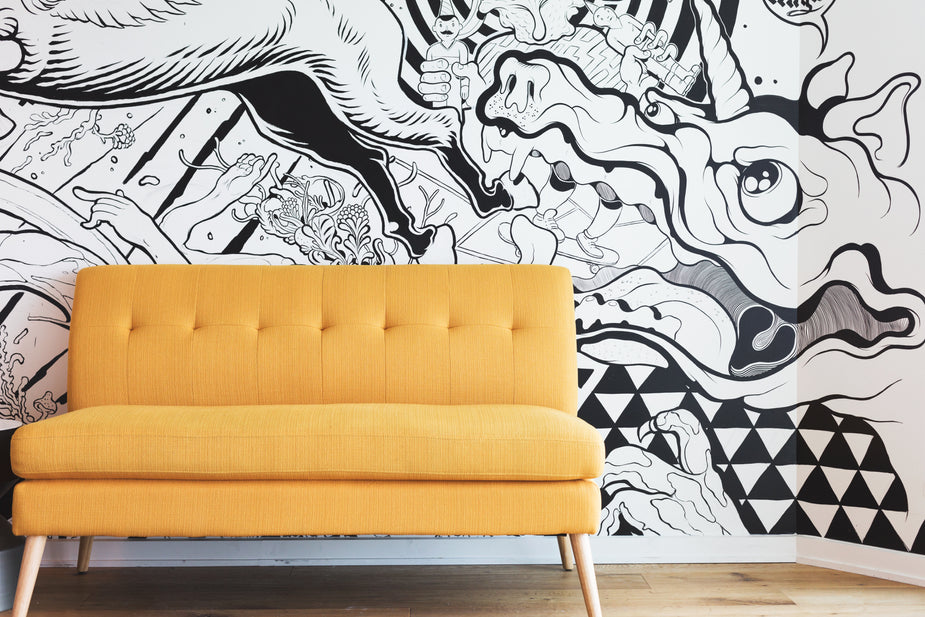 Black Sofa